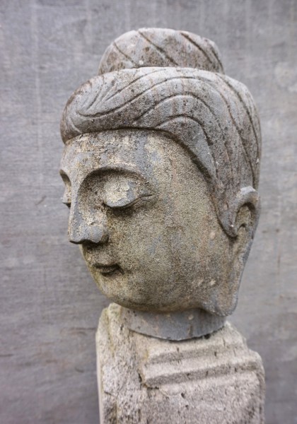 oud, antiek, stenen, Boeddha, hoofd, old, stone, Buddha, head